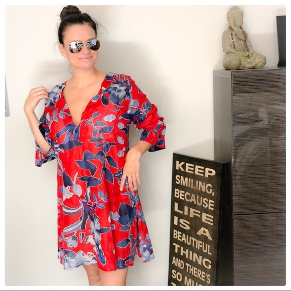 Other - 💕Beach Cover Up 100% Cotton Dress💕